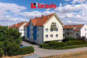 Prodej mezonetového bytu 3+kk s balkonem, klimatizací a krásným výhledem, ulice Švehlova, Šlapanice u Brna