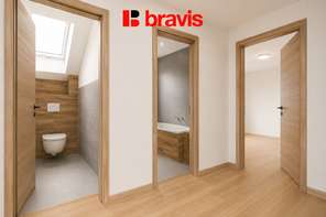 Prodej novostavby rodinného domu 107 m², Milonice u Vyškova, zahrada, tepelné čerpadlo, solární panely