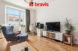 Prodej bytu 2+1, 61 m² s balkonem, Brno - Židenice, ulice Karáskovo náměstí
