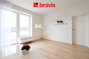 Pronájem nového bytu 3+kk, ulice Žabí, Brno - Žebětín, balkón, sklep, garážové stání, klidná lokalita