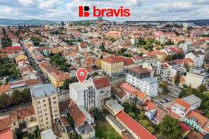 Elegantní byt 2+1 po kompletní rekonstrukci v historickém domě, ul. Palackého třída, Brno-Královo Pole, terasa