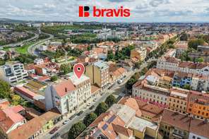 Elegantní byt 2+1 po kompletní rekonstrukci v historickém domě, ul. Palackého třída, Brno-Královo Pole, terasa
