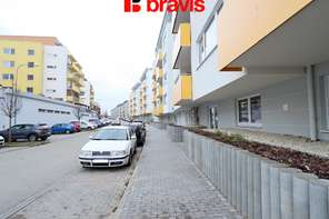 Pronájem nového bytu 1+kk, ulice Žabí, Brno - Žebětín, sklep, klidná lokalita