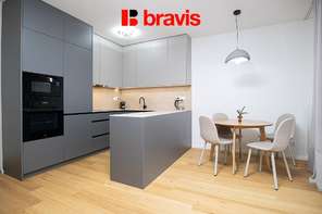 Pronájem bytu 2+kk, Pekárenský Dvůr, ul. Bratislavská, novostavba, garážové stání, balkon