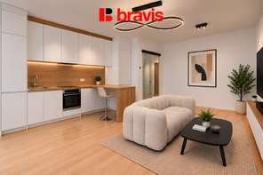 Prodej bytu 1+kk, ul. Bernáčkova, Brno - Dolní Heršpice, garáž, sklep, komora, balkon, klimatizace, 60 m²