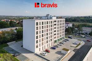 Pronájem moderního, kompletně zařízeného bytu 1+kk, parkovací stání v ceně, v blízkosti centra, ulice Bohunická, ABT park
