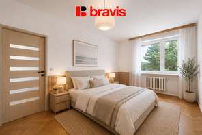Prodej bytu  3+1, ulice Studená, Brno-Lesná, balkón, dva sklepy
