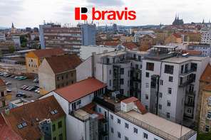 Prodej bytu 3+kk s terasou 79 m², ul.Cejl, terasa, sklep, parkovací stání