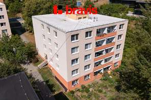 Prodej bytu 2+1, 61 m², Brno - Jundrov, ulice Březová, balkon