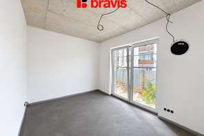 Prodej nadstandardního, moderního bytu 2+kk, 40,3 m², krásná zahrada 35,7 m², sklep, Brno - Horní Heršpice