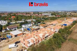 Prodej moderní, nízkoenergetické novostavby, byt 3+kk, 66,9m², Tuřany, terasa, možnost sklepa a parkování