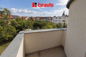 Pronájem bytu 1+1, Brno - Černá Pole, ulice Provazníkova, balkon, internet v ceně