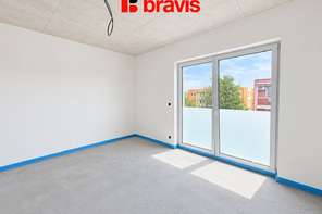 Prodej novostavby luxusního bytu 4+kk, 103,4 m², Horní Heršpice, terasa s dechberoucím výhledem 57,24 m², 2x parkování, sklep