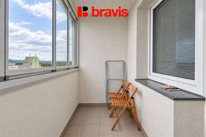 Pronájem bytu 2+1, Brno - Bystrc, ul. Kuršova, po rekonstrukci, balkon, sklep