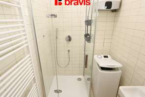 Pronájem bytu 1+1, ulice Výstavní, Brno - střed,  plně vybavený, balkon, výborná lokalita