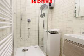 Pronájem bytu 1+1, ulice Výstavní, Brno - střed,  plně vybavený, balkon, výborná lokalita