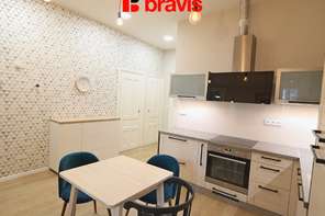 Pronájem bytu 1+1, ulice Výstavní, Brno - střed,  plně vybavený, balkon, výborná lokalita