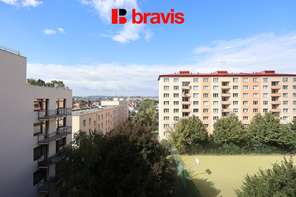 Pronájem prostorného bytu 3+1, 75 m², balkon, sklep, Brno – Turgeněvova