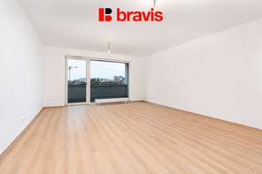 Podnájem bytu 2+kk v rezidenci Ponavia, Brno - Ponava, ul. Střední, novostavba, balkon, sklep, garáž