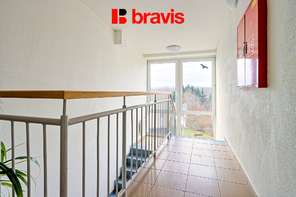 Pronájem cihlového nezařízeného bytu 3+kk, 71,65 m2, ulice Zahradní, Rousínov