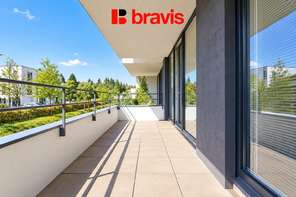 Pronájem bytu 2+kk 53,9 m², ul. Markůvky, Brno - Bystrc, částečně vybavené, sklep, balkon, šatna