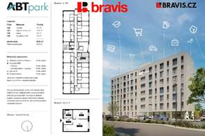 Pronájem bytu 2+kk 37 m², ul. Bohunická, kompletně zařízený, sklep, parkovací stání, výtah, internet v ceně