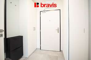1+kk apartment for rent, Bohunická Street, Brno - Horní Heršpice, includes cellar and parking space.