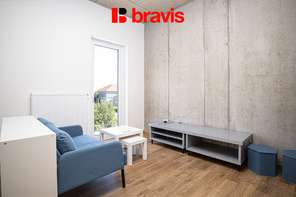 1+kk apartment for rent, Bohunická Street, Brno - Horní Heršpice, includes cellar and parking space.