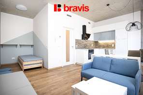 1+kk apartment for rent, Bohunická Street, Brno - Horní Heršpice, includes cellar and parking space.