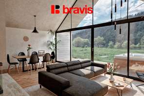 Prodej moderního bytu 2+kk se zahradou 325 m² v srdci Beskyd – Ostravice, projekt FOX ROX, parkování, sklad