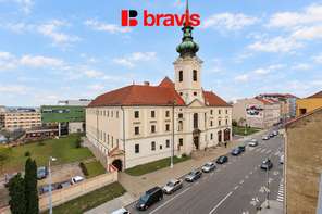 Pronájem částečně zařízeného bytu 2+kk, ul. Vídeňská, Brno - Štýřice, 55 m2, šatna, internet