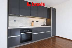 Pronájem částečně zařízeného bytu 2+kk, ul. Vídeňská, Brno - Štýřice, 55 m2, šatna, internet