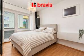 Prodej moderního bytu 3+kk na ul. Chudčická, Brno - Bystrc, lodžie, balkon, sklep, 78 m²