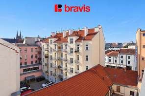 Pronájem bytu 1+kk, Brno - Trnitá, ul. Křenova, výborná dostupnost do centra