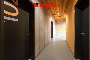 Pronájem moderního 1+kk, Brno - Trnitá, ulice Dornych, polyfunkční rezidence