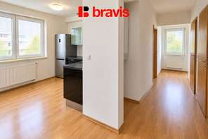 Pronájem bytu 3+kk, Brno - Slatina, ul. Ponětovická, novostavba, balkon, nezařízený