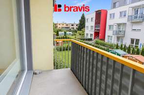 Pronájem bytu 3+kk, Brno - Slatina, ul. Ponětovická, novostavba, balkon, nezařízený