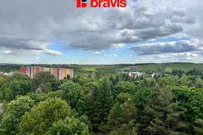 Pronájem bytu 2+kk, ul. Švermova, Brno - Bohunice, lodžie, sklep