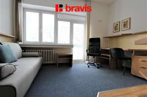 Pronájem bytu 1+kk, Brno - střed, zařízený, balkon, ul. Hoppova