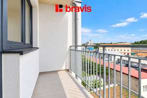 2+kk apartment for rent, Kovářská street, Brno - Komárov, partially furnished, spacious balcony, cellar, parking