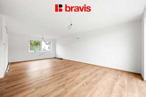Prodej novostavby rodinného domu 107 m², Milonice u Vyškova, zahrada, tepelné čerpadlo, solární panely