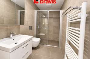 Pronájem moderního bytu 2+kk v novostavbě, Palác Trnitá, s krásným balkonem a sklepem
