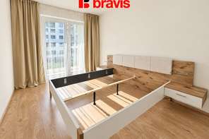 Pronájem moderního bytu 2+kk v novostavbě, Palác Trnitá, s krásným balkonem a sklepem