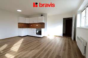 Pronájem bytu 1+kk, Brno - Žebětín, po kompletní rekonstrukci, ul. Kohoutovická