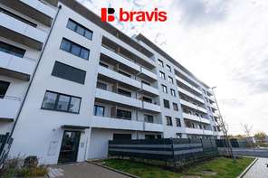 Pronájem bytu 1+kk 39 m² Jižní, Brno - Horní Heršpice, novostavba, balkon, garážové stání
