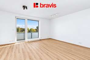 Pronájem bytu 1+kk 39 m² Jižní, Brno - Horní Heršpice, novostavba, balkon, garážové stání
