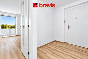 Pronájem bytu 1+kk 39 m² Jižní, Brno - Horní Heršpice, novostavba, balkon, garážové stání