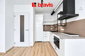 Pronájem bytu 1+kk 39 m² Jižní, Brno - Horní Heršpice, novostavba, balkon, garážové stání