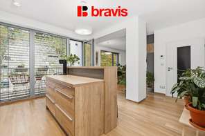 Prodej zařízeného bytu 2+kk s balkonem, Brno - Královo Pole, ulice Myslínova, klimatizace, parkování