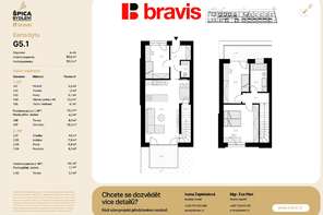 Prodej vilabytu 4+kk 137,9 m2 (G5-1) m2, v rodinném domě, v novém projektu Špica bydlení, Brno - Tuřany, zahrádka, terasa, parkování.